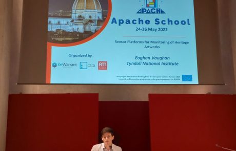 Apache-School-Agenda-Sensor-Platforms-for-Monitoring-of-Heritage-Cultural-objects-Eoghan-Vaughan-(Tyndall-National-Institute-Cork)